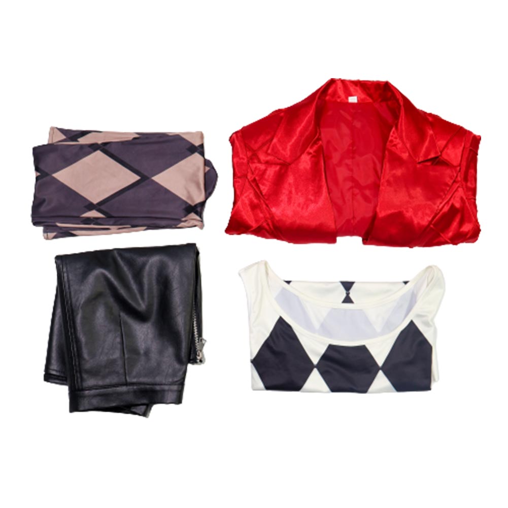 DC Harley Quinn Uniforme Cosplay Costume Ver.2