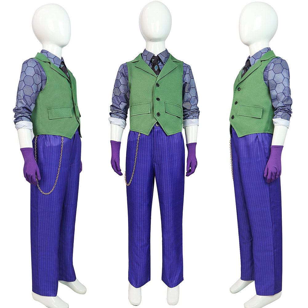 Enfant The Dark Knight Joker Cosplay Costume