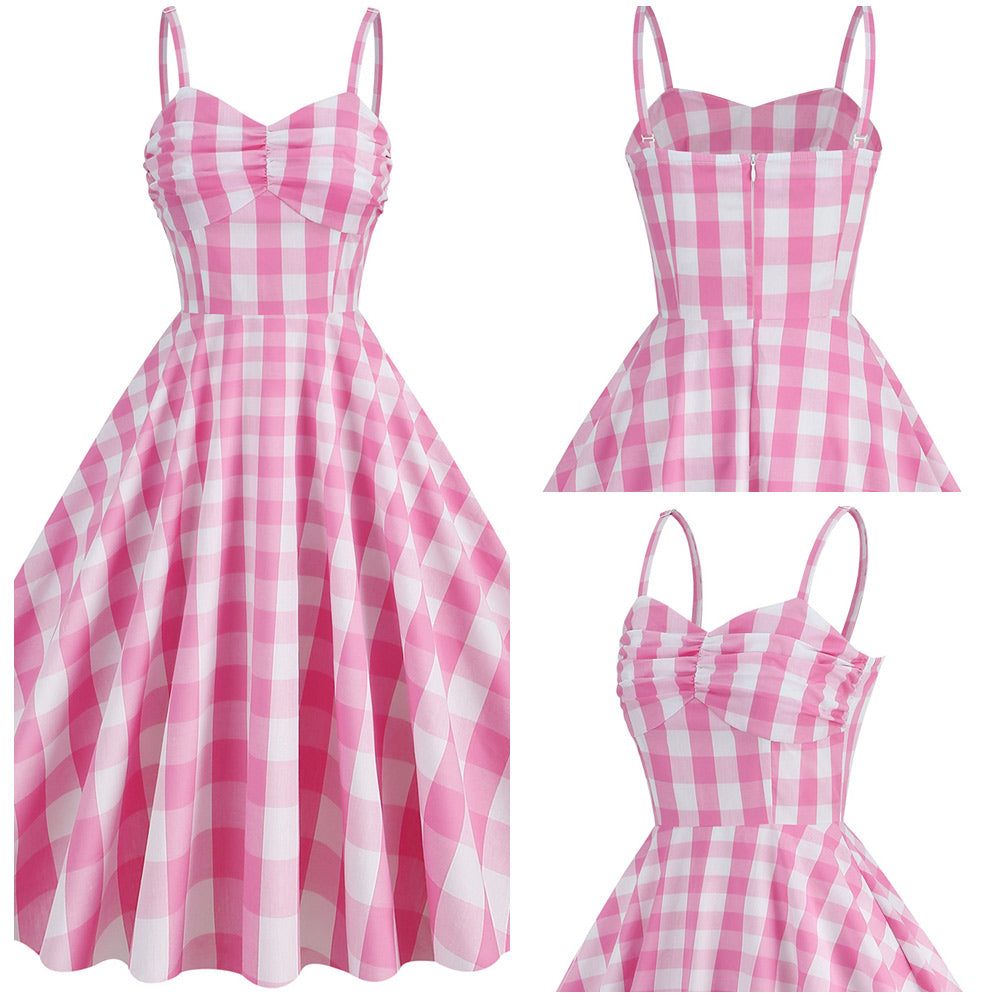 Film Barbie Margot Robbie Barbie Robe Cosplay Costume Design Original