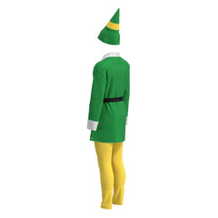 Elfe Le Lutin Buddy Adulte Uniform Noël Cosplay Costume Carnival Halloween