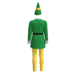 Elfe Le Lutin Buddy Adulte Uniform Noël Cosplay Costume Carnival Halloween
