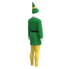 Elfe Le Lutin Buddy Adulte Uniform Noël Cosplay Costume Carnival Halloween