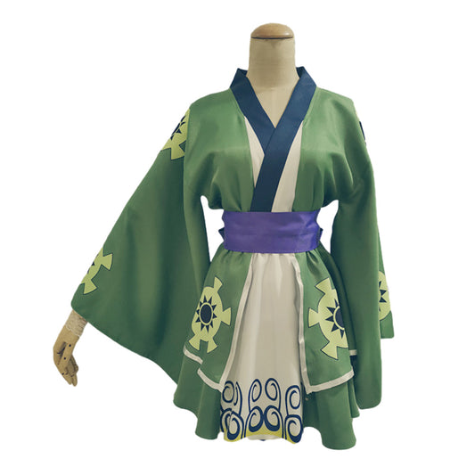 One Piece Roronoa Zoro Lolita Robe Cosplay Costume Ver.B Carnaval