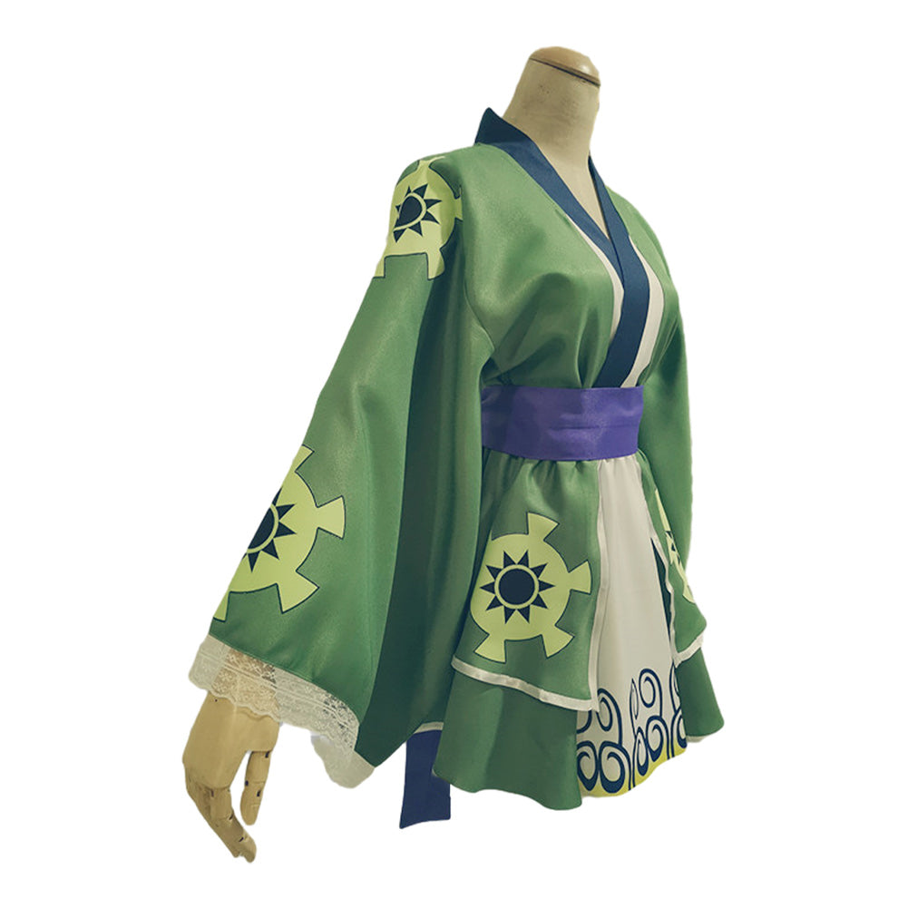 One Piece Roronoa Zoro Lolita Robe Cosplay Costume Ver.B Carnaval
