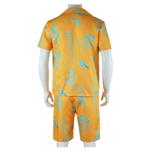 2023 Film Barbie Ken Jaune Retro Ryan Gosling Cosplay Costume