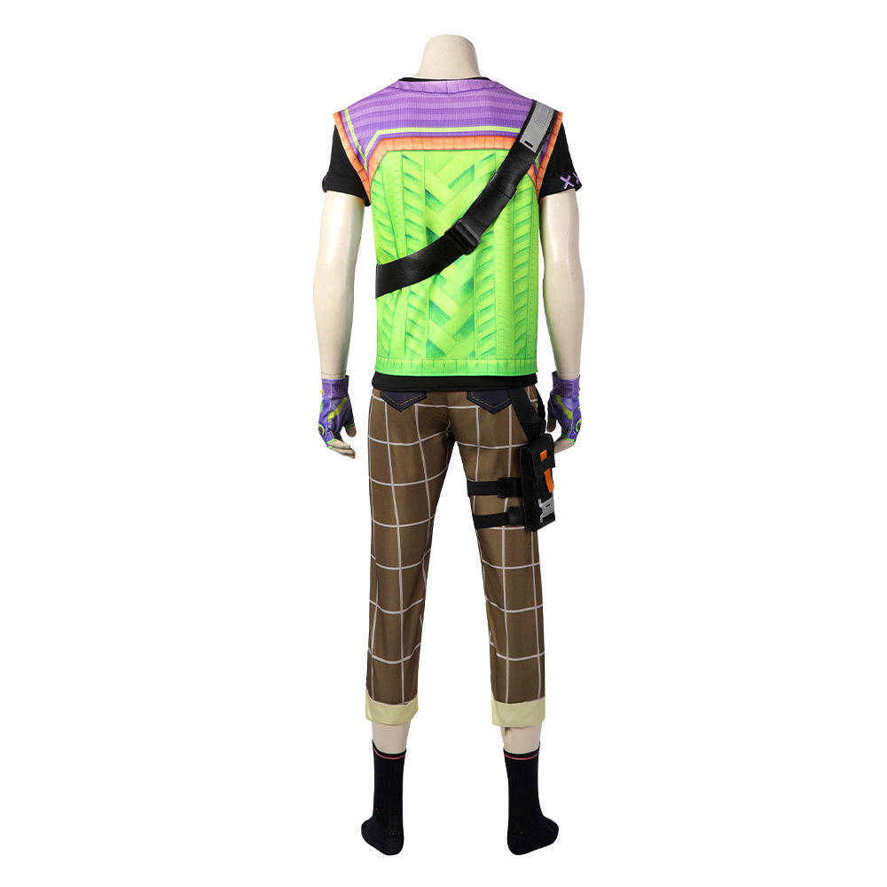 Valorant Gekko Tee-shirt Cosplay Costume