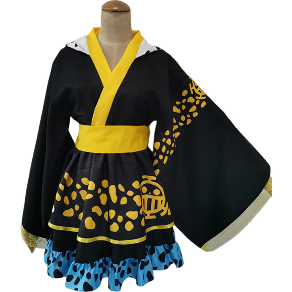 One Piece Trafalgar D. Water Law Lolita Cosplay Costume