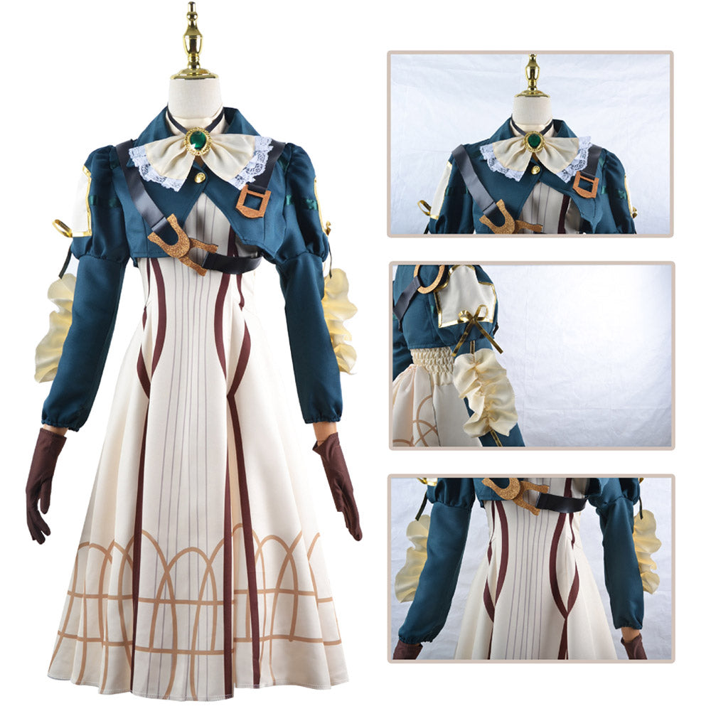 Anime Violet Evergarden Violet Evergarden Robe Cosplay Costume