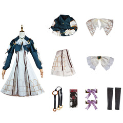 Anime Violet Evergarden Violet Evergarden Robe Cosplay Costume