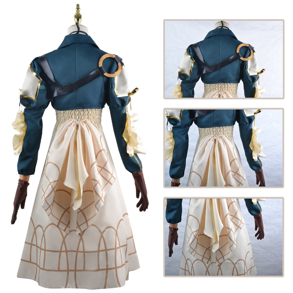 Anime Violet Evergarden Violet Evergarden Robe Cosplay Costume