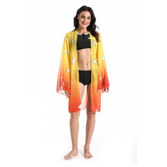 Les Rôdeurs de la Nuit Agatsuma Cosplay Maillot de Bain avec Cape