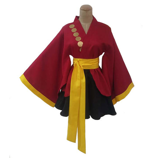 Femme One Piece Monkey D. Luffy Cosplay Costume Lolita
