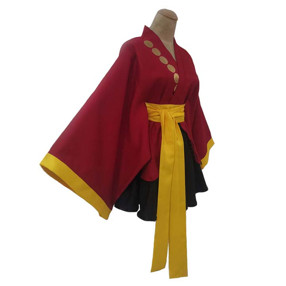 Femme One Piece Monkey D. Luffy Cosplay Costume Lolita