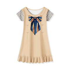 Film M3GAN Femme Robe Perruque Cosplay Costume Carnival