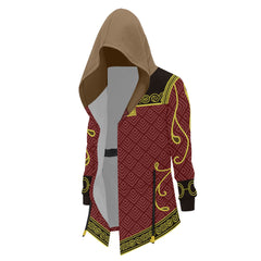 Hogwarts Legacy Gryffindor Veste à Capuche Coupe-vent Cosplay Costume