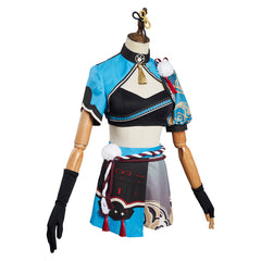 Genshin Impact Miss Hina Goro Robe Cosplay Costume Design Original-Cossky