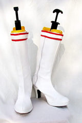 Tekken Lili Botte Blanche Cosplay Chaussures