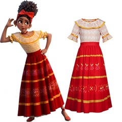 2021 Encanto Enfant Dolores Madrigal Robe Cosplay Costume