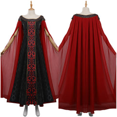 House of the Dragon Princess Rhaenys Velaryon Vintage Cosplay Costume Médiéval