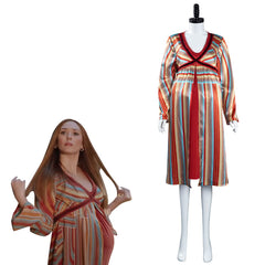 WandaVision Sorcière Rouge Wanda Robe Cosplay Costume