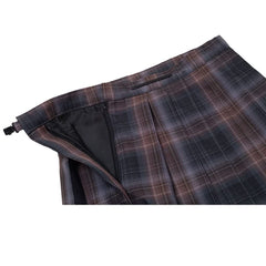 École japonaise Robes Plaid Plissée Jupe Étudiante Minijupe à carreaux Jk Uniforme Jupe courte pour les filles Cosplay Costume