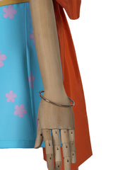 One Piece Wano Nami Wanokuni Style Cosplay Costume Halloween Carnival
