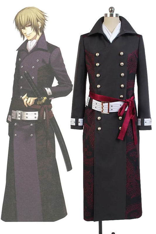 Hakuoki Chikage Kazama Escrimeur Uniforme Cosplay Costume