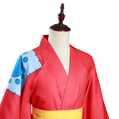 One Piece Wano Country Monkey D. Luffy Kimono Cosplay Costume