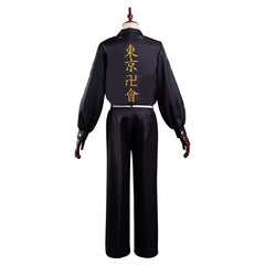 Adulte Tōkyō Ribenjāzu Manji Gang Noir Baji Cosplay Costume
