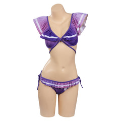 Genshin Impact Raiden Shogun Maillot de Bain Design Original Cosplay Costume-Cossky