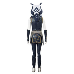 Clone Wars Season 7 Ahsoka Tano Tenue Femme Halloween Carnaval Cosplay Costume