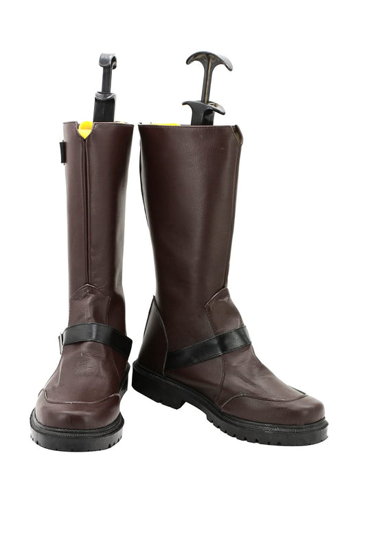 Noragami Yato PU Botte Cosplay Chaussures