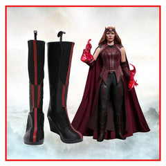 WandaVision Scarlet Cosplay Chaussures
