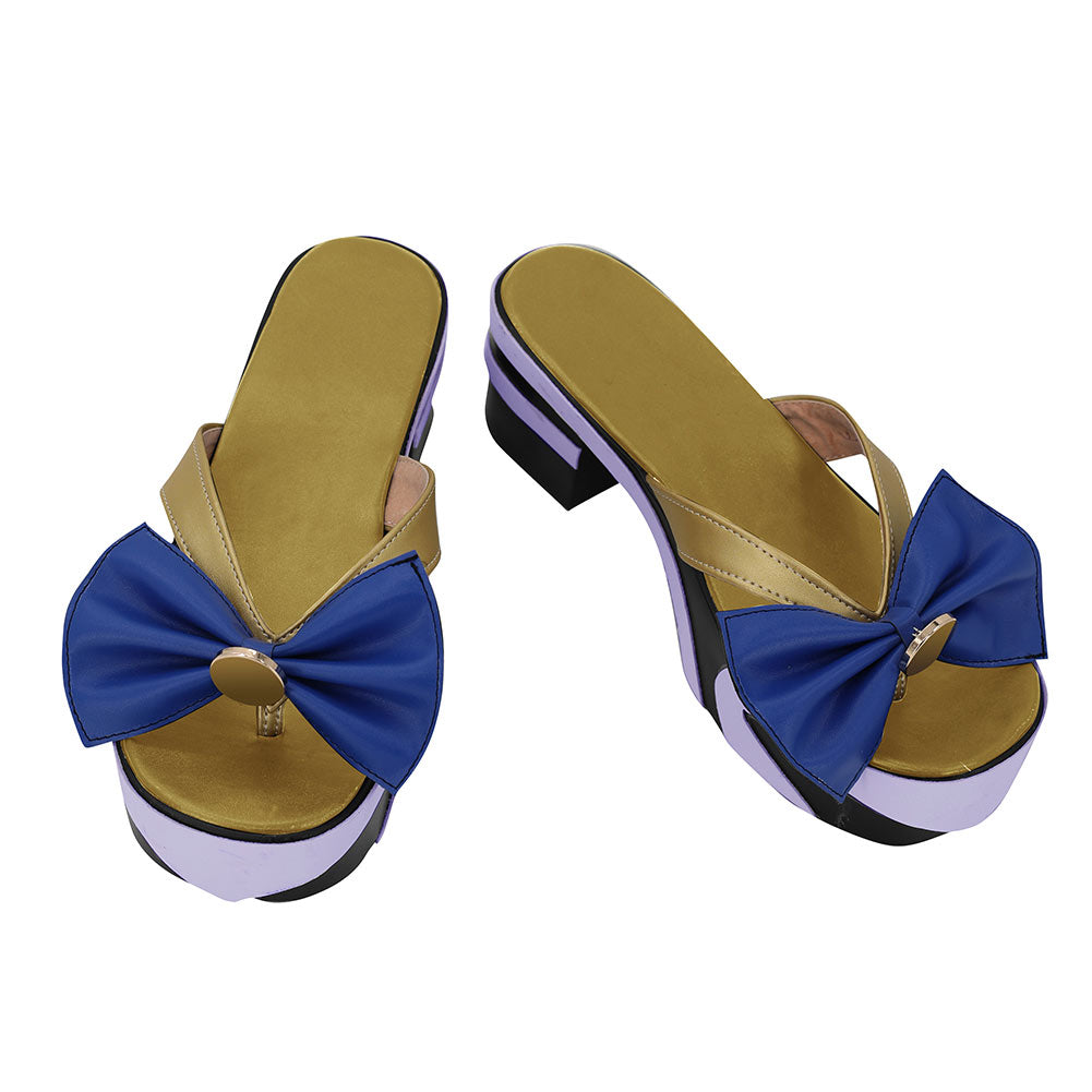 Genshin Impact Sangonomiya Kokomi Cosplay Chaussures