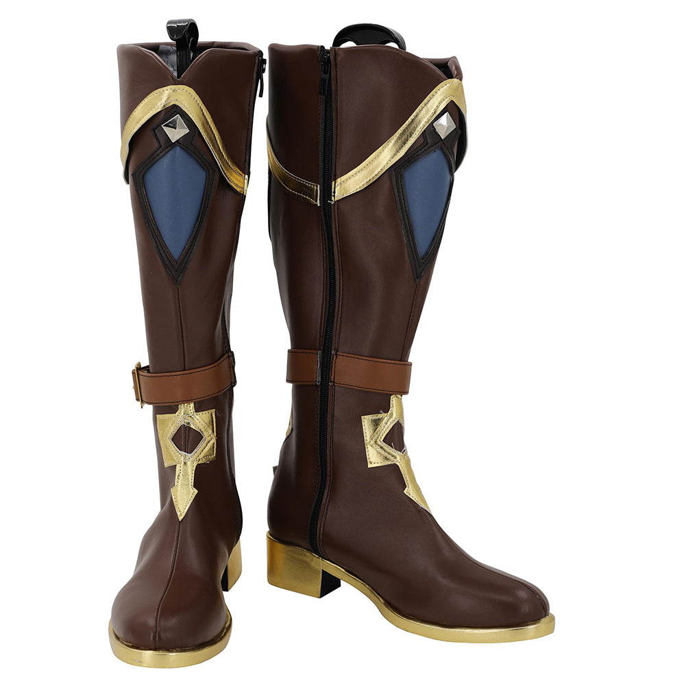 Genshin Impact Kaeya Cosplay Chaussures