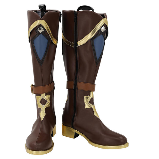 Genshin Impact Kaeya Cosplay Chaussures