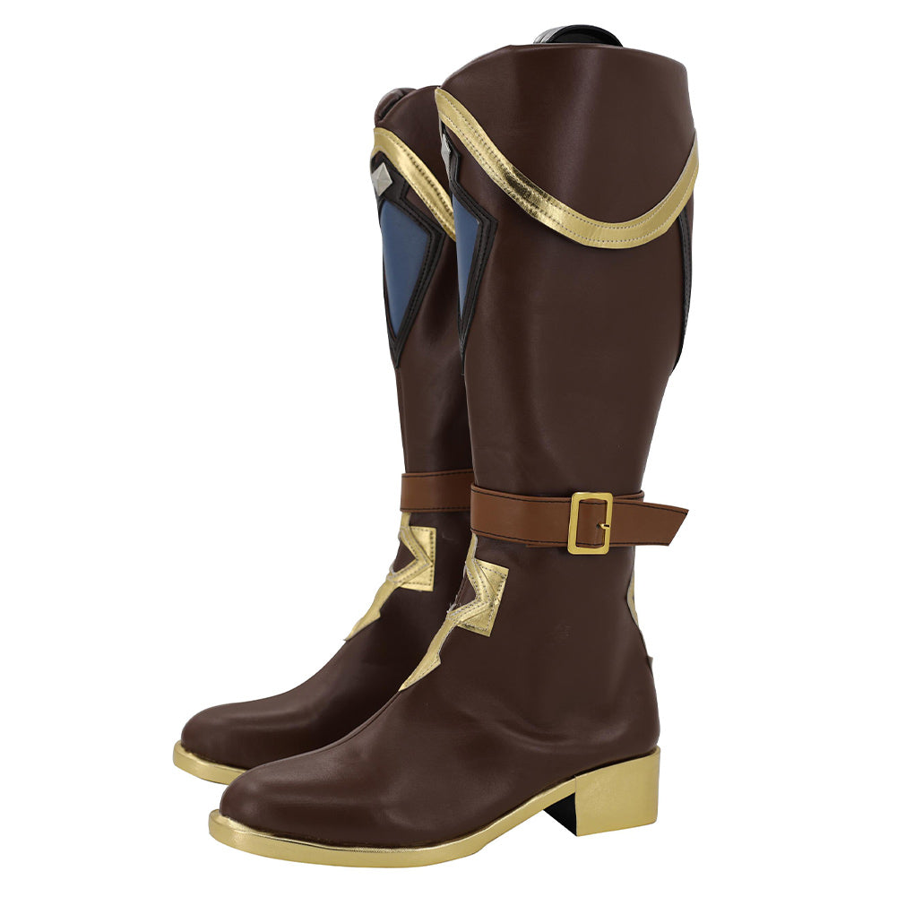 Genshin Impact Kaeya Cosplay Chaussures