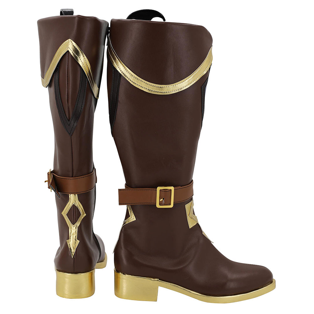 Genshin Impact Kaeya Cosplay Chaussures