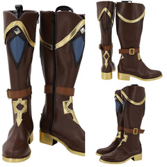 Genshin Impact Kaeya Cosplay Chaussures