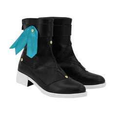 Adulte Honkai:Star Rail Qingque Chaussure Noir Jeu Accessoire