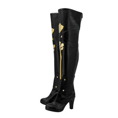 Adulte Honkai:Star Rail Bronya Rand Chaussure Noir Jeu Accessoire