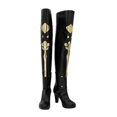 Adulte Honkai:Star Rail Bronya Rand Chaussure Noir Jeu Accessoire