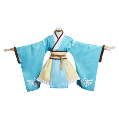 The Legend of Zelda: Breath of the Wild Link Lolita Robe Cosplay Costume Design Original