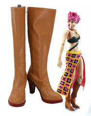 Golden Wind JJBA Trish Una Cosplay Chaussures
