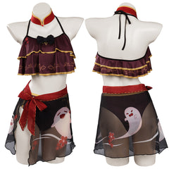 Genshin Impact Hutao Maillot de Bain Cosplay Costume