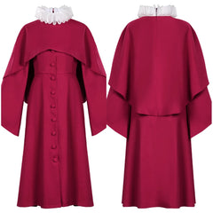 Killing Eve Saison 4: Villanell Uniforme de Prêtre Rouge Cosplay Costume