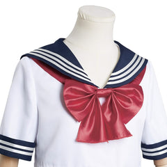 Akebi-chan no Sērāfuku à Manches Courtes Cosplay Costume
