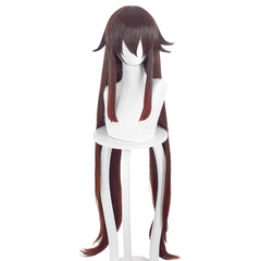 Genshin Impact Hu Tao Perruque Longue Cosplay Perruque
