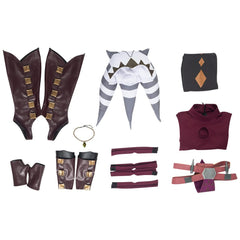 The Clone Wars Ahsoka Tano Enfant Cosplay Costume