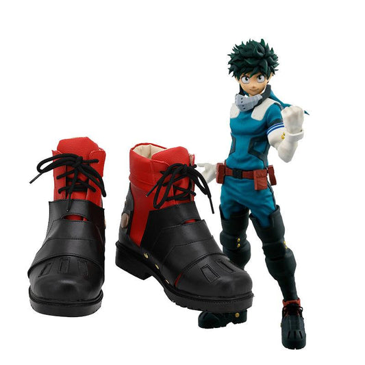 Boku no Hero Academia 4 Izuku Bottes Cosplay Chaussures